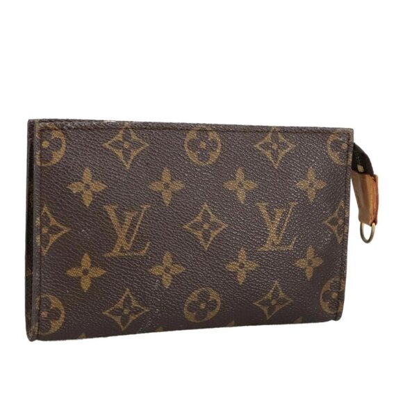 LOUIS VUITTON Monogram Bucket PM Accessory Pouch LV Auth 101294 - Picture 1 of 16